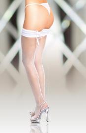 Softline Collection - 5539 white pančuchy